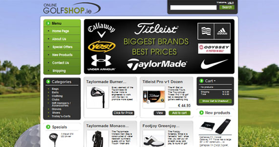 Online Golf Shop